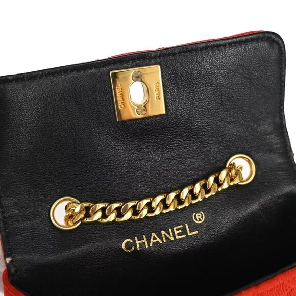 authenticity guaranteed CHANEL CC Logo Mini Matelasse Chain Shoulder Bag - Picture 12 of 16